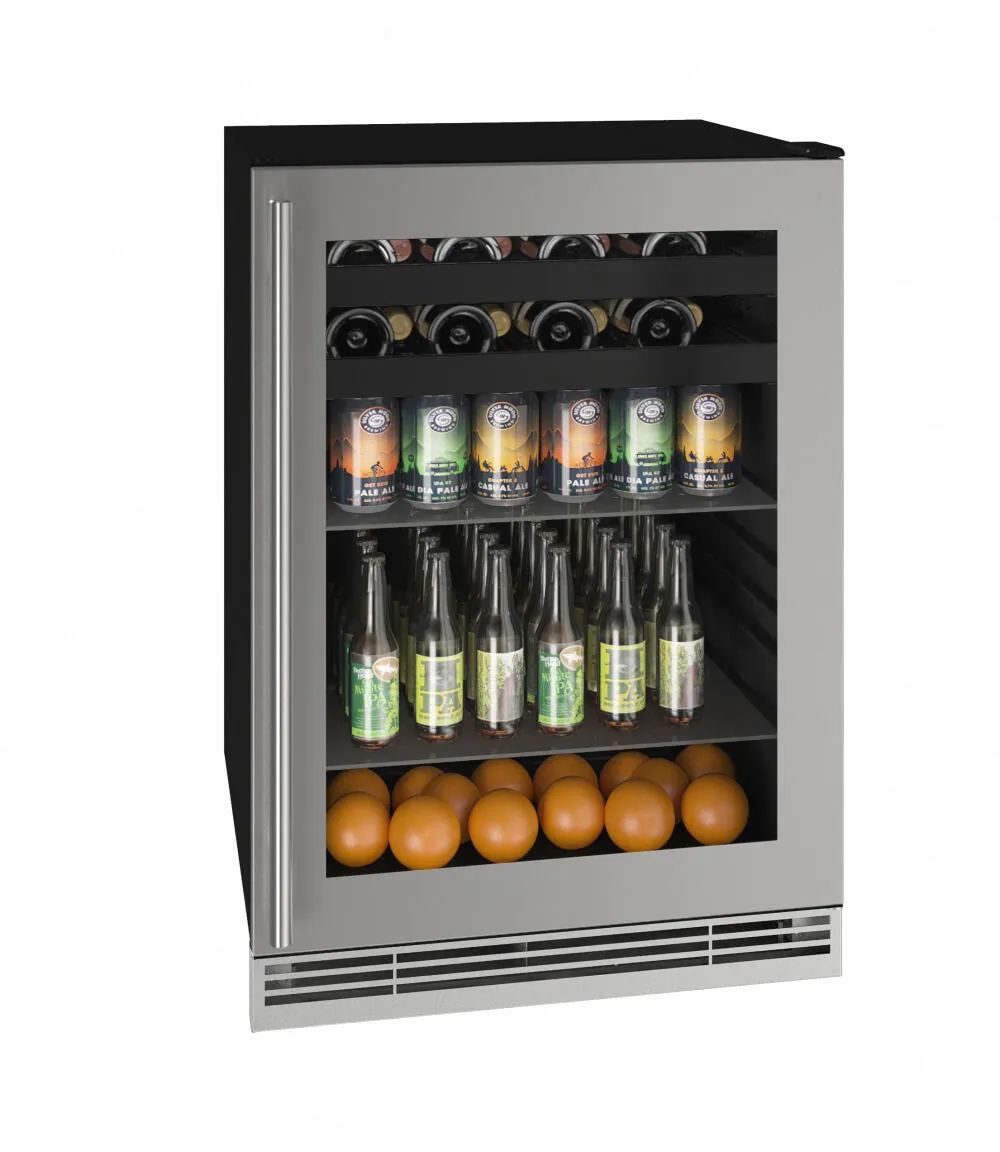 U-Line UHBV124SG01A Hbv124 24 Beverage Center With Stainless Frame Finish (115V/60 Hz Volts /60 Hz Hz)