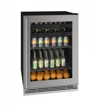 U-Line UHBV124SG01A Hbv124 24 Beverage Center With Stainless Frame Finish (115V/60 Hz Volts /60 Hz Hz)