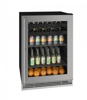U-Line UHBV124SG31A Hbv124 24 Beverage Center With Stainless Frame Finish (115V/60 Hz Volts /60 Hz Hz)