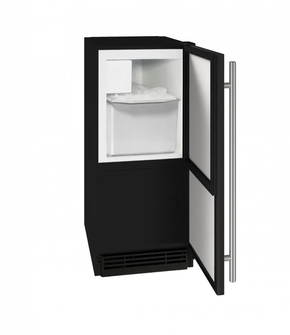 U-Line UHCR115BS01A Hcr115 15 Crescent Ice Maker With Black Solid Finish (115V/60 Hz Volts /60 Hz Hz)