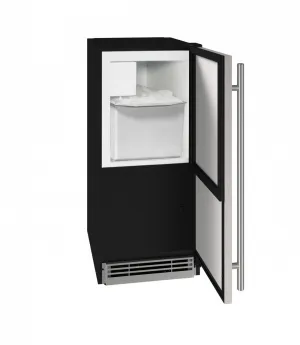 U-Line UHCR115SS01B Hcr115 15 Crescent Ice Maker With Stainless Solid Finish (115 V/60 Hz Volts /60 Hz Hz)