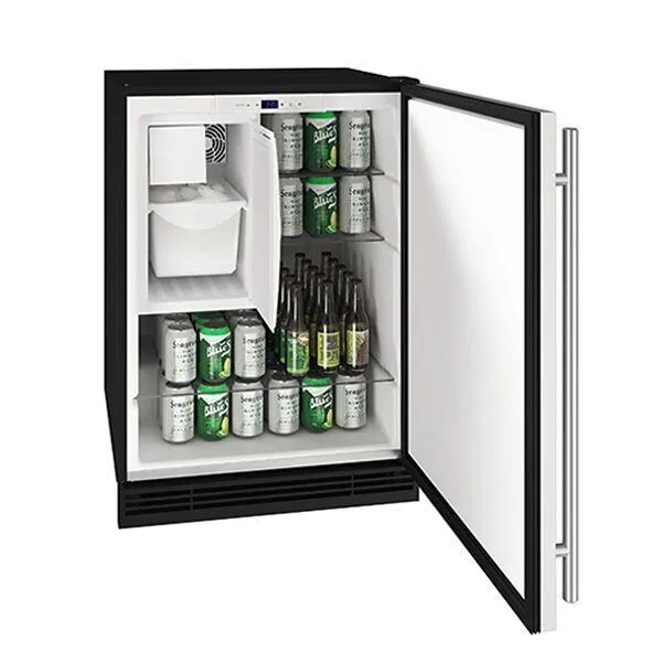 U-Line UHRI124SS01A 24 Refrigerator/Ice Maker With Stainless Solid Finish (115 V/60 Hz Volts /60 Hz Hz)
