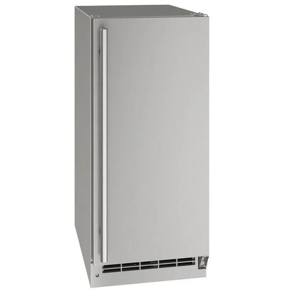 U-Line UOCR115SS01B 15 Crescent Ice Maker With Stainless Solid Finish (115 V/60 Hz Volts /60 Hz Hz)