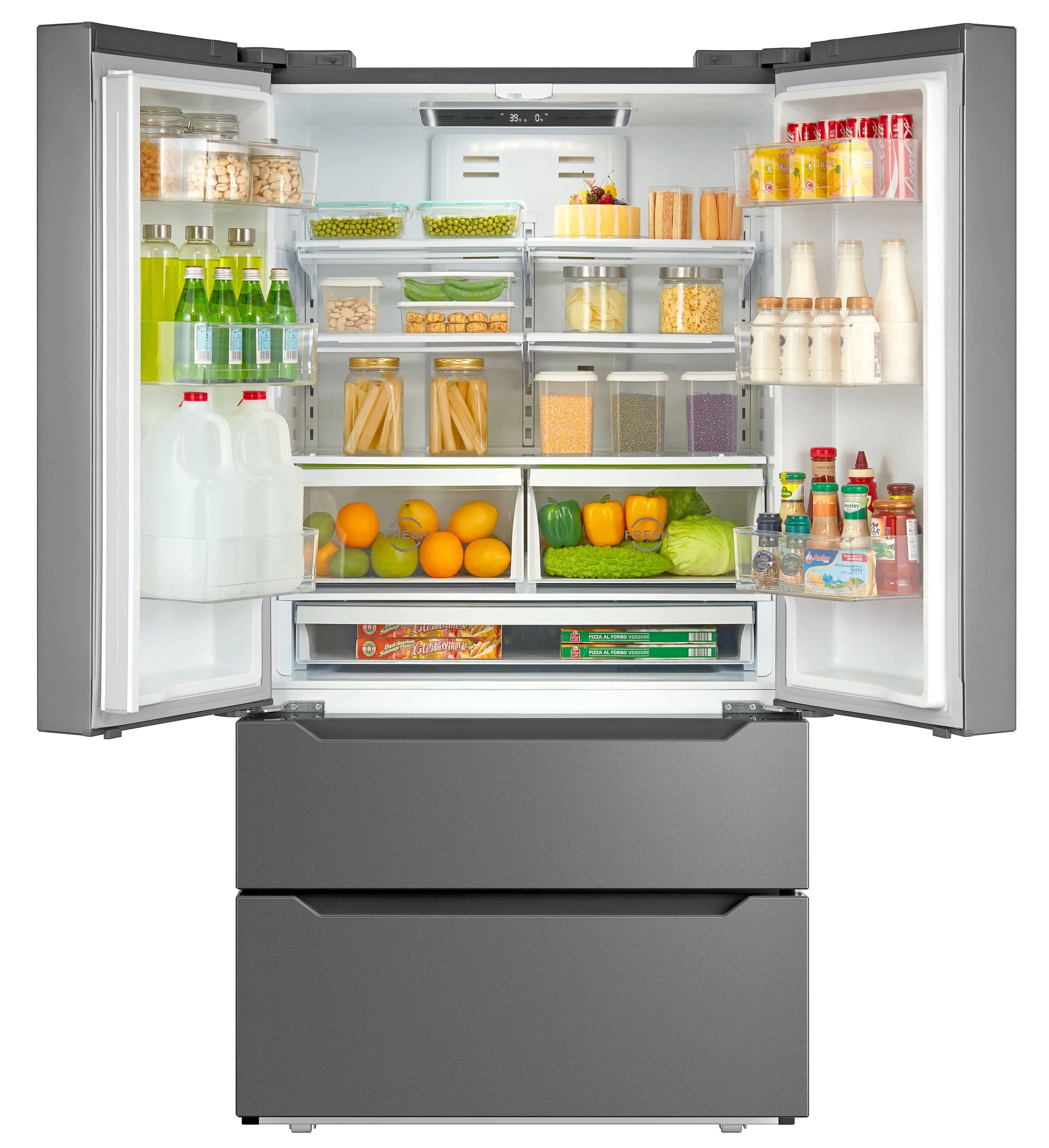Verona VERF36CDSS 36 Counter Depth Refrigerator - 22.5 Cu Ft