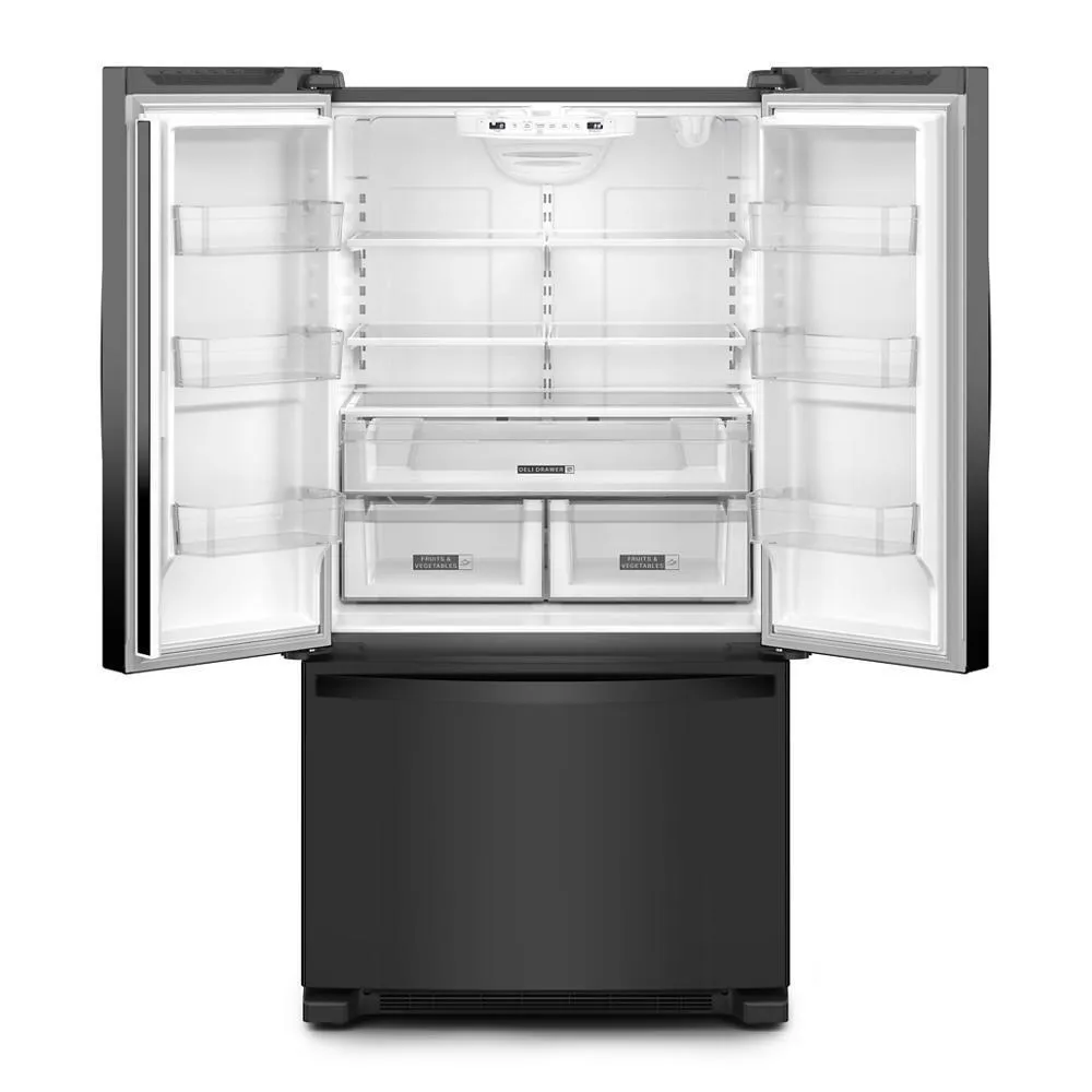 Whirlpool WRFF3036RB Whirlpool Full-Depth French Door Bottom Mount Refrigerator