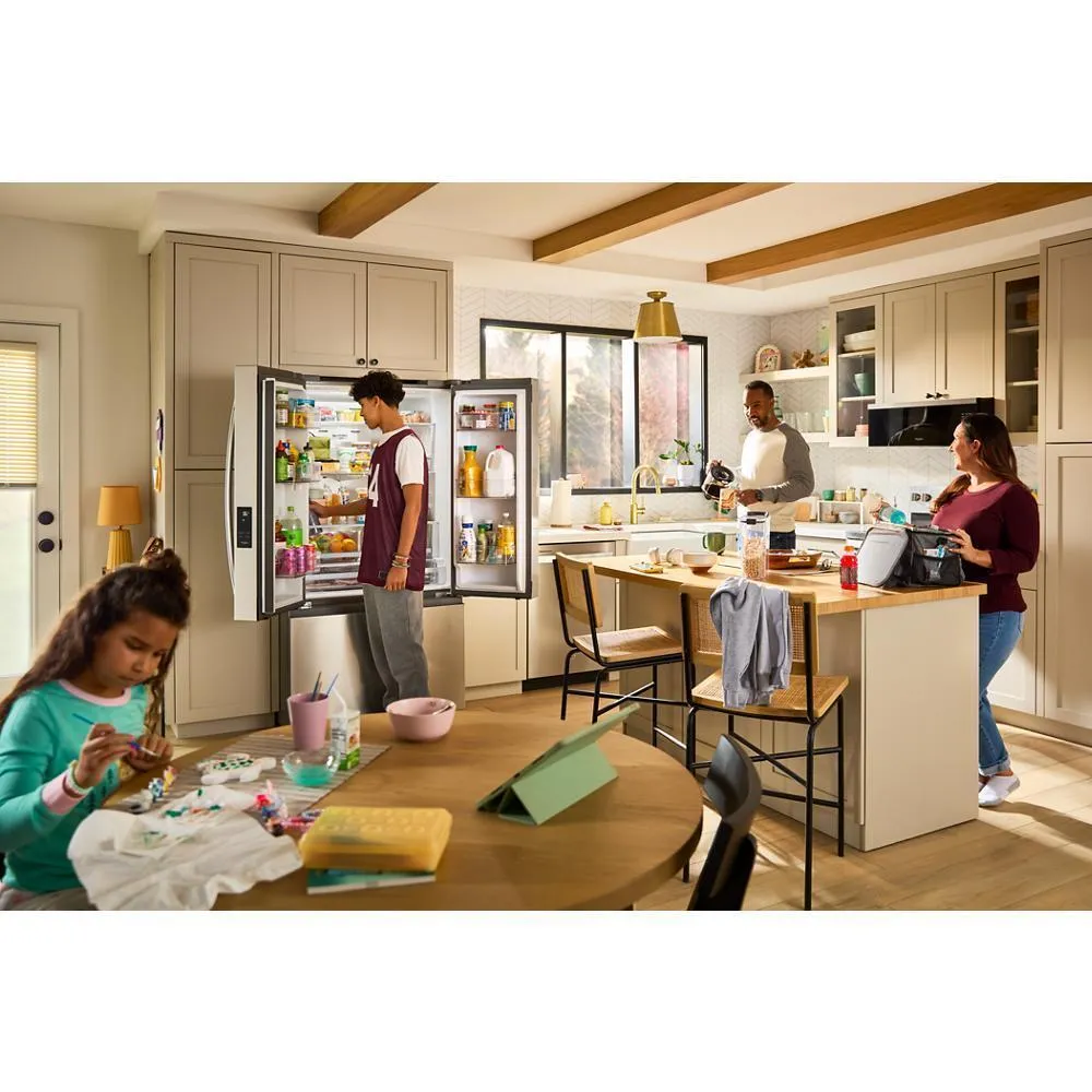 Whirlpool WRFF3136SZ 36-Inch French Door Refrigerator With Ice Maker - 31 Cu. Ft.