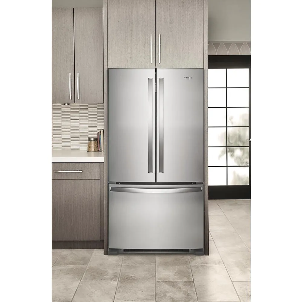 Whirlpool WRFF3236RZ Whirlpool Full-Depth French Door Bottom Mount Refrigerator