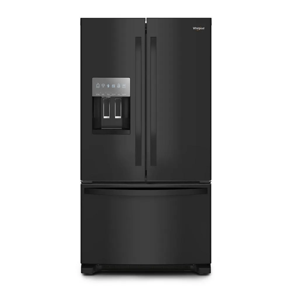 Whirlpool WRFF3436RB Whirlpool 36-Inch Wide French Door Bottom Mount Refrigerator