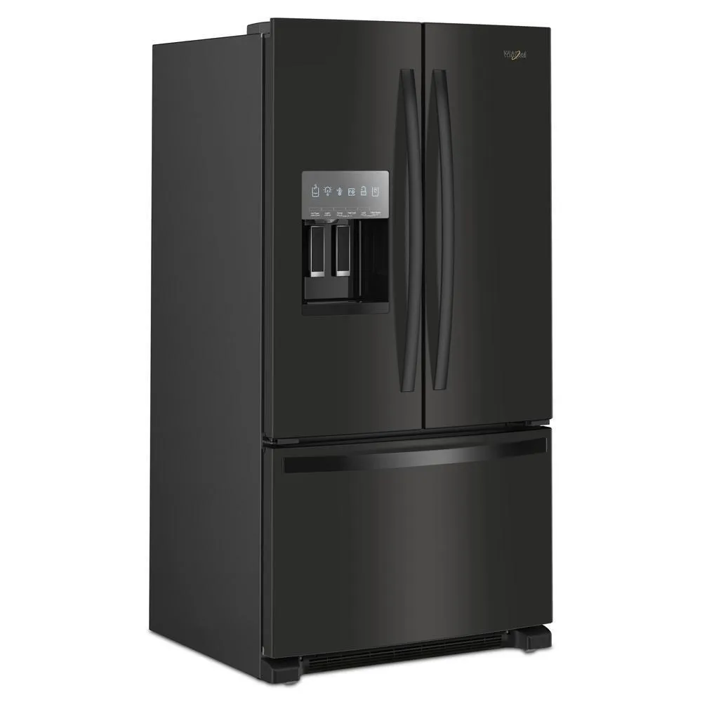 Whirlpool WRFF3436RB Whirlpool 36-Inch Wide French Door Bottom Mount Refrigerator