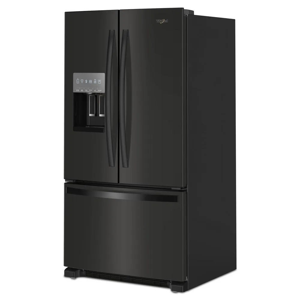 Whirlpool WRFF3436RB Whirlpool 36-Inch Wide French Door Bottom Mount Refrigerator
