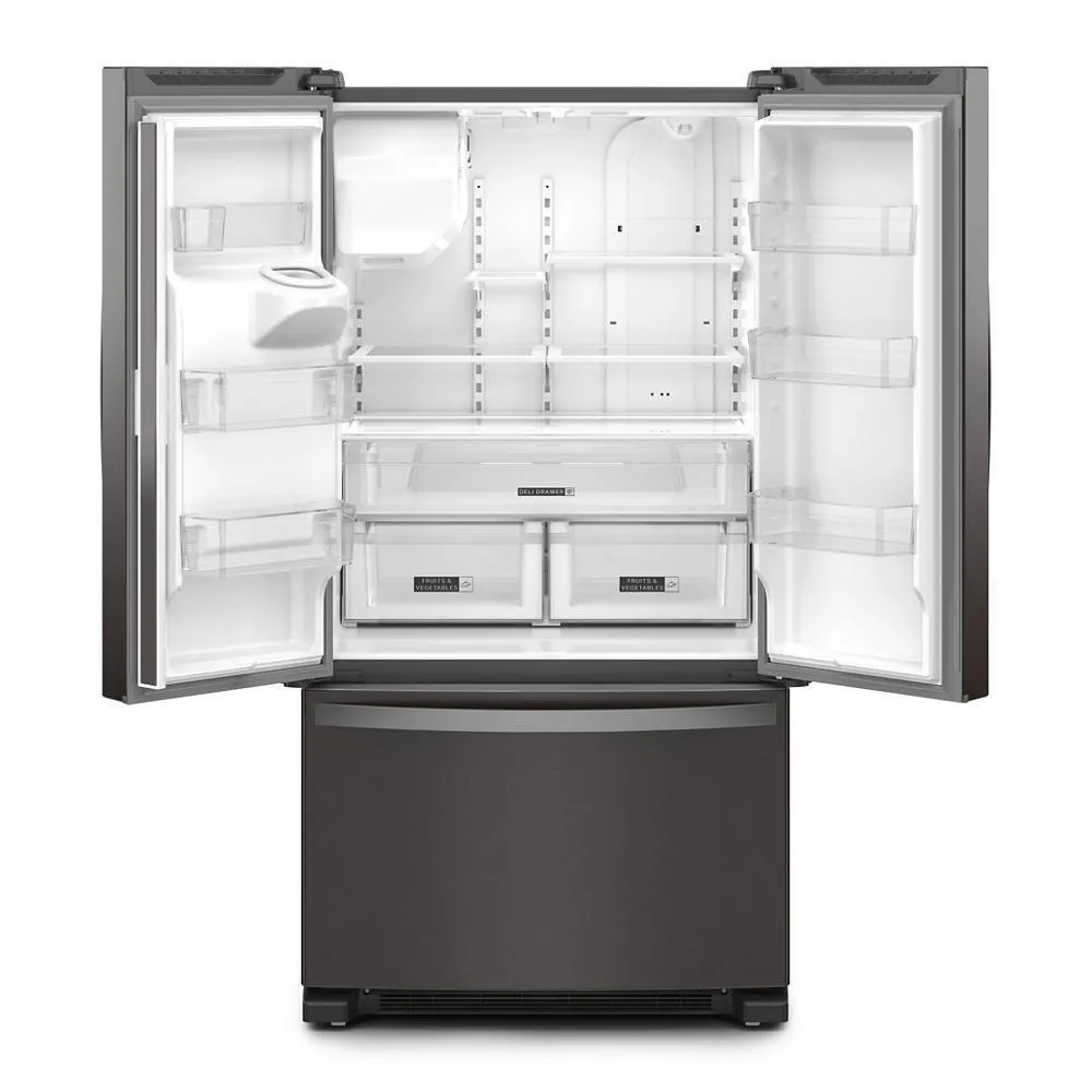 Whirlpool WRFF3436RV Whirlpool 36-Inch Wide French Door Bottom Mount Refrigerator