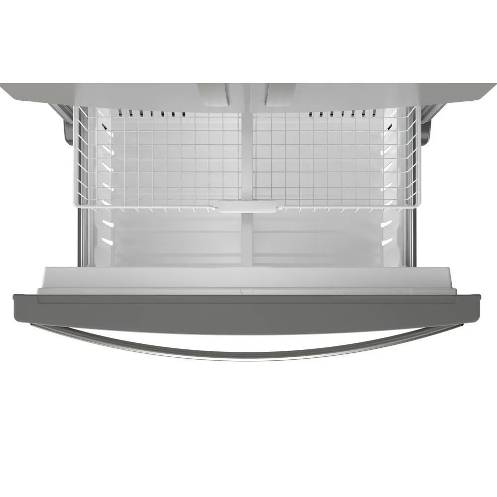 Whirlpool WRFF3436RZ Whirlpool 36-Inch Wide French Door Bottom Mount Refrigerator