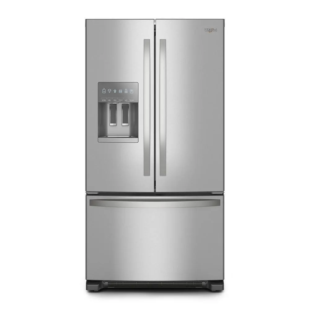 Whirlpool WRFF3436RZ Whirlpool 36-Inch Wide French Door Bottom Mount Refrigerator