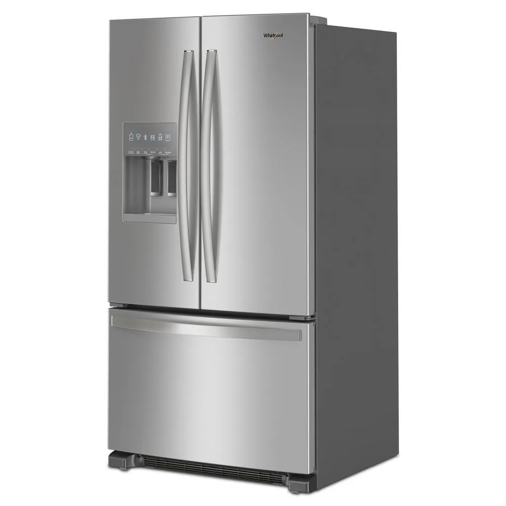 Whirlpool WRFF3436RZ Whirlpool 36-Inch Wide French Door Bottom Mount Refrigerator