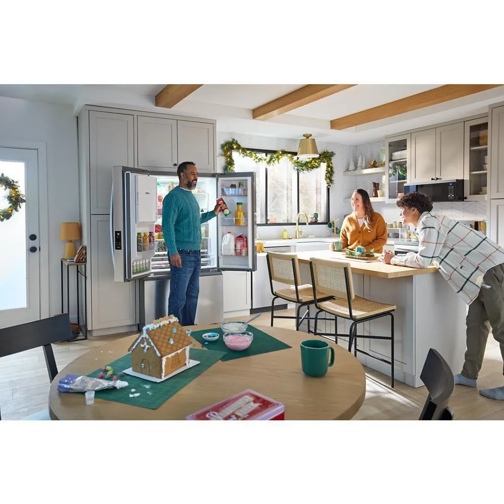 Whirlpool WRFF3536SZ 36-Inch French Door Refrigerator With In-Door Water And Ice Maker - 30 Cu. Ft.