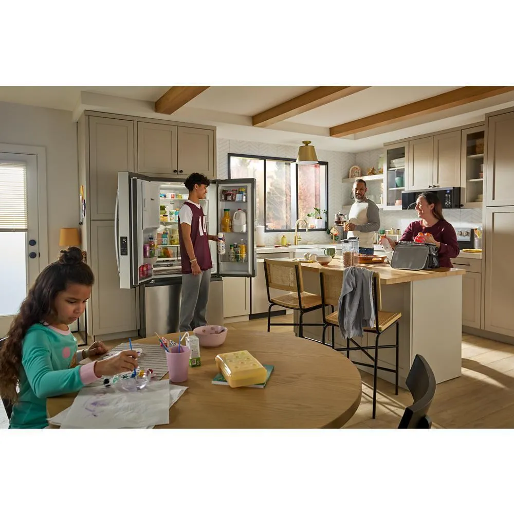 Whirlpool WRFF3536SZ 36-Inch French Door Refrigerator With In-Door Water And Ice Maker - 30 Cu. Ft.