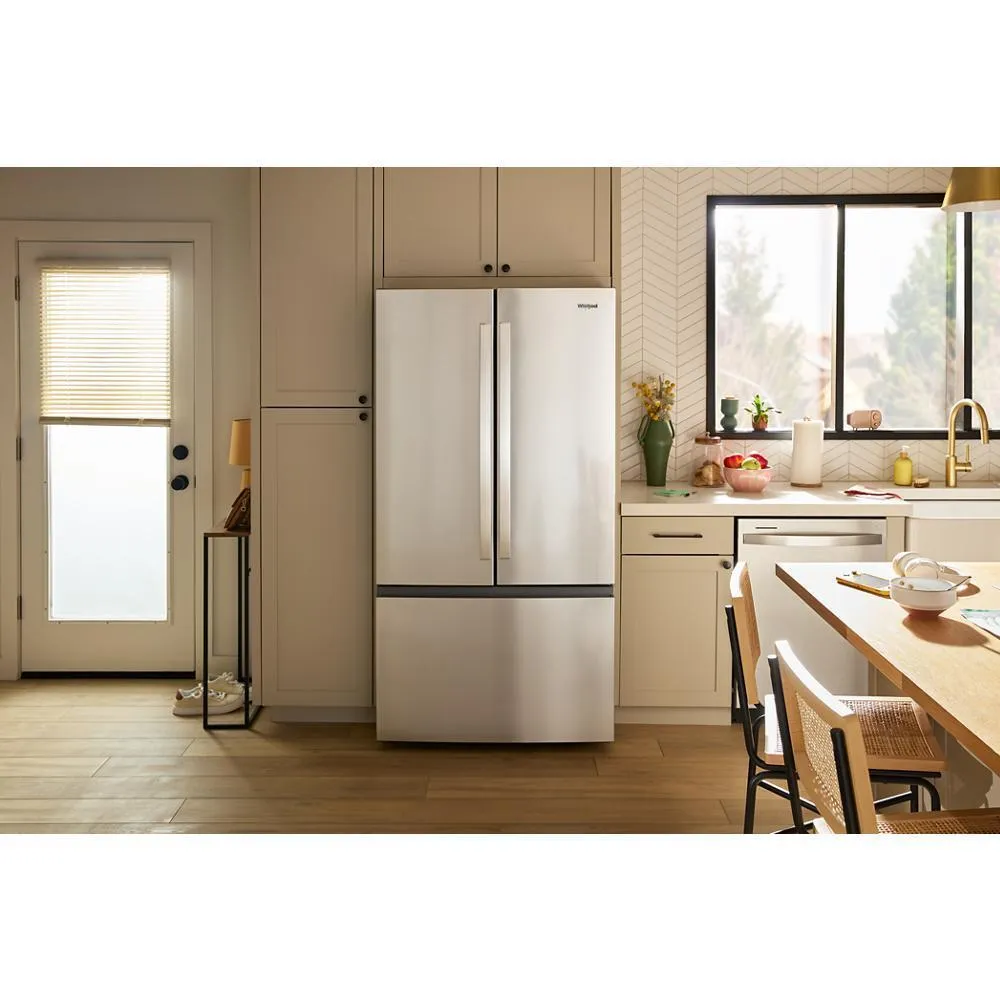 Whirlpool WRFF3536SZ 36-Inch French Door Refrigerator With In-Door Water And Ice Maker - 30 Cu. Ft.