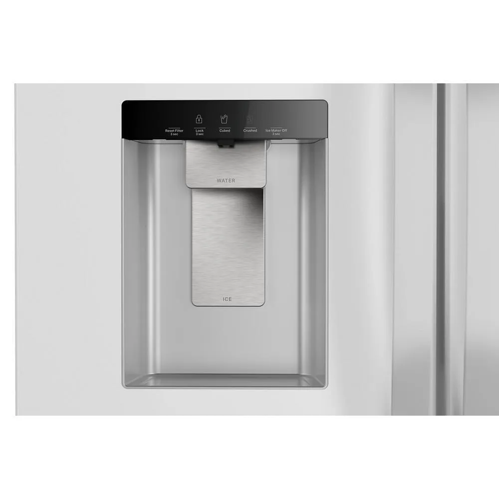 Whirlpool WRFF3736SW 36-Inch French Door Refrigerator With Dual Ice Makers - 30 Cu. Ft.