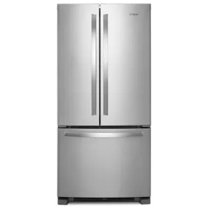 Whirlpool WRFF5333PZ 33-Inch Wide French Door Refrigerator - 22 Cu. Ft.