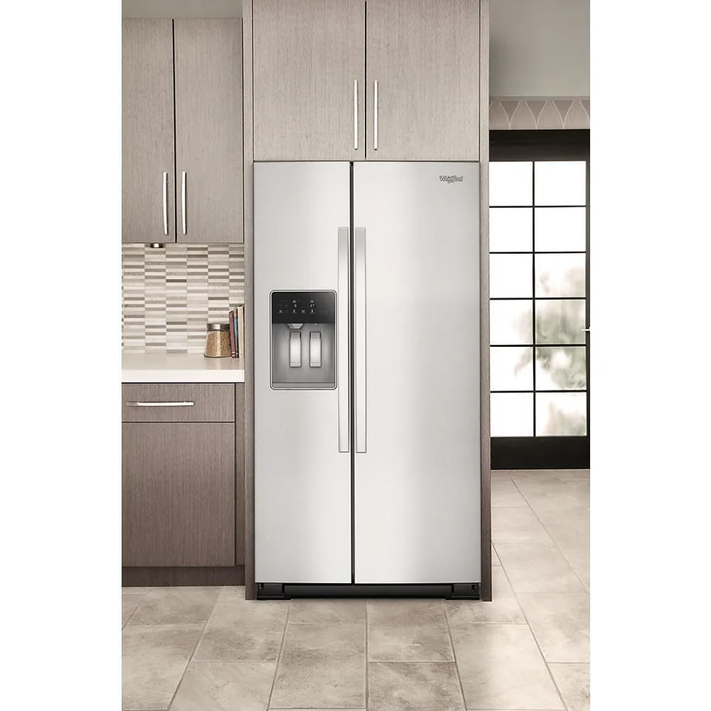 Whirlpool WRSC5536RZ 36-Inch Wide Side-By-Side Refrigerator - 21 Cu. Ft.