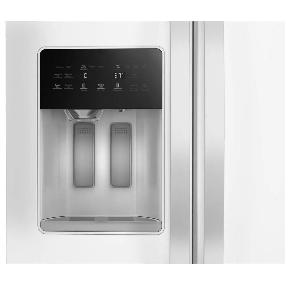 Whirlpool WRSF5536RW 36-Inch Wide Side-By-Side Refrigerator - 28 Cu. Ft.