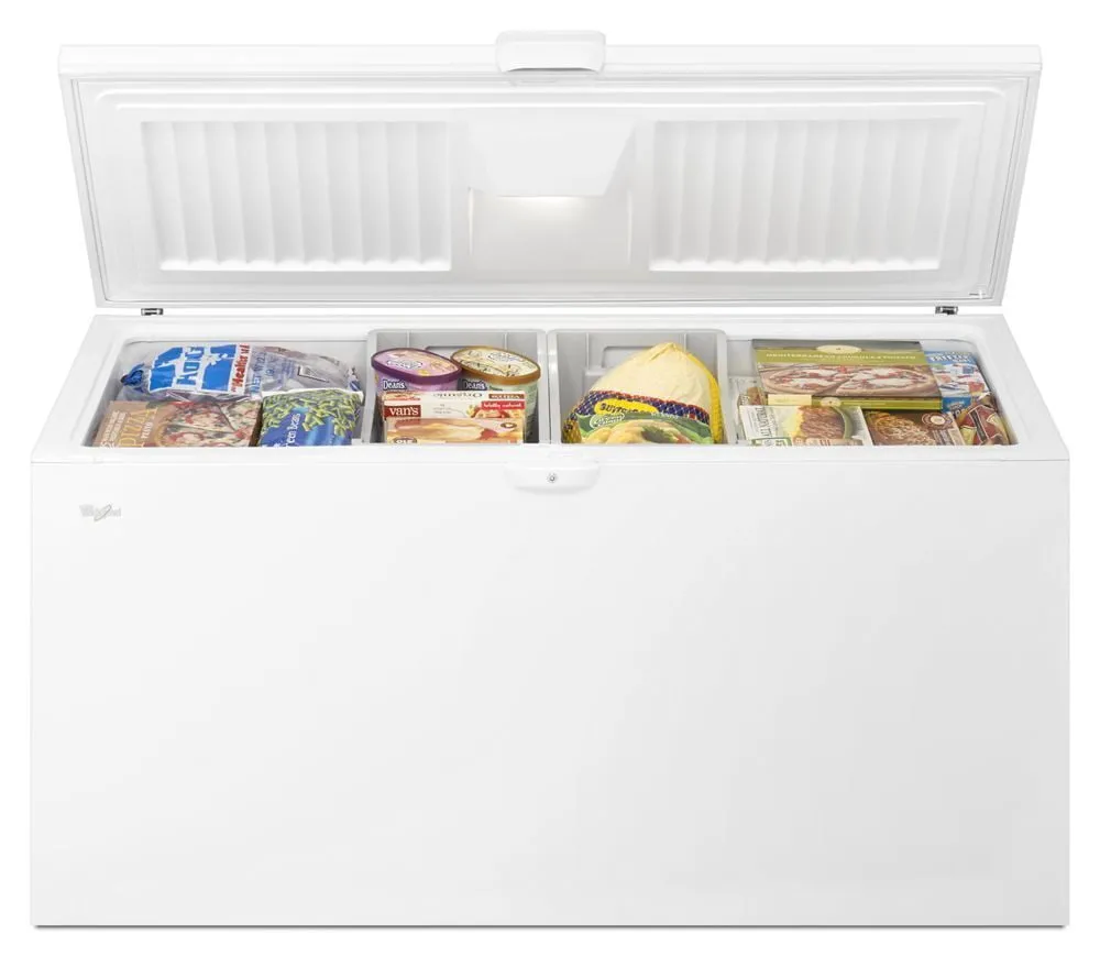 Whirlpool WZC3122DW 22 Cu. Ft. Chest Freezer With Extra-Large Capacity