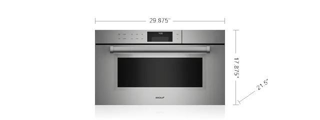 Wolf CSO3050PMSP 30 M Series Professional Convection Steam Oven