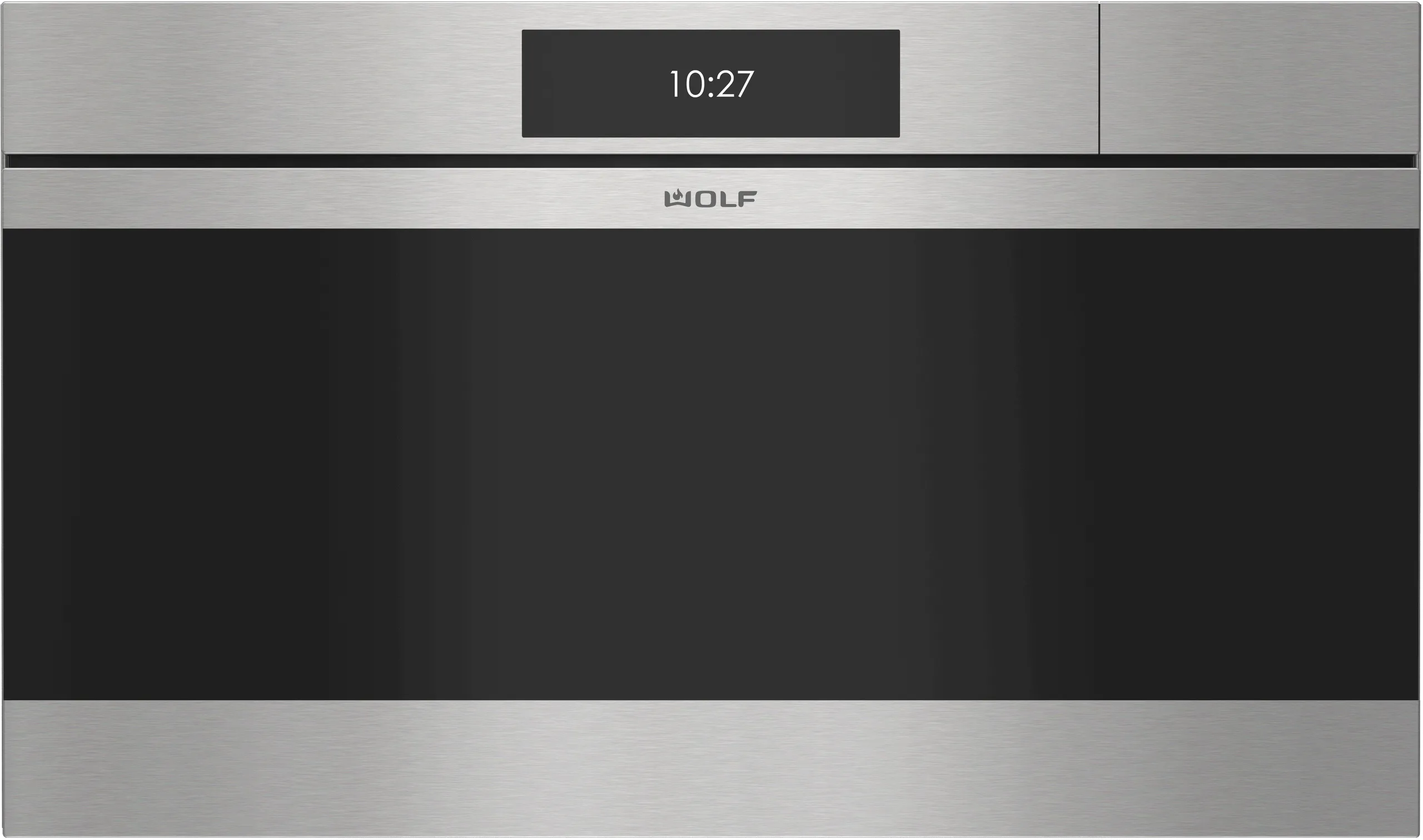Wolf CSOP3050CMS 30 M Series Contemporary Stainless Steel Handleless Convection Steam Oven - Plumbed