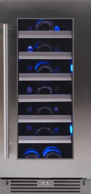 Xo Appliance XOU15WGSR 15In Wine Cellar Ss Glass Rh