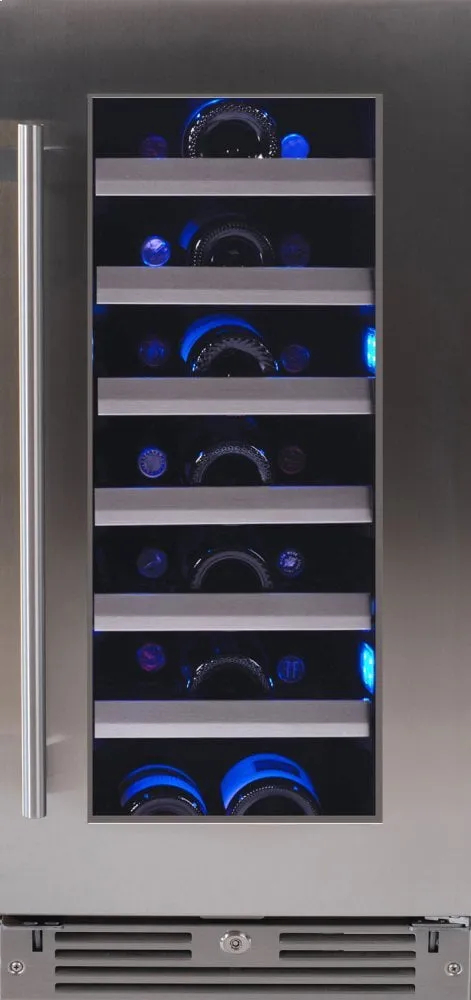 Xo Appliance XOU15WGSR 15In Wine Cellar Ss Glass Rh