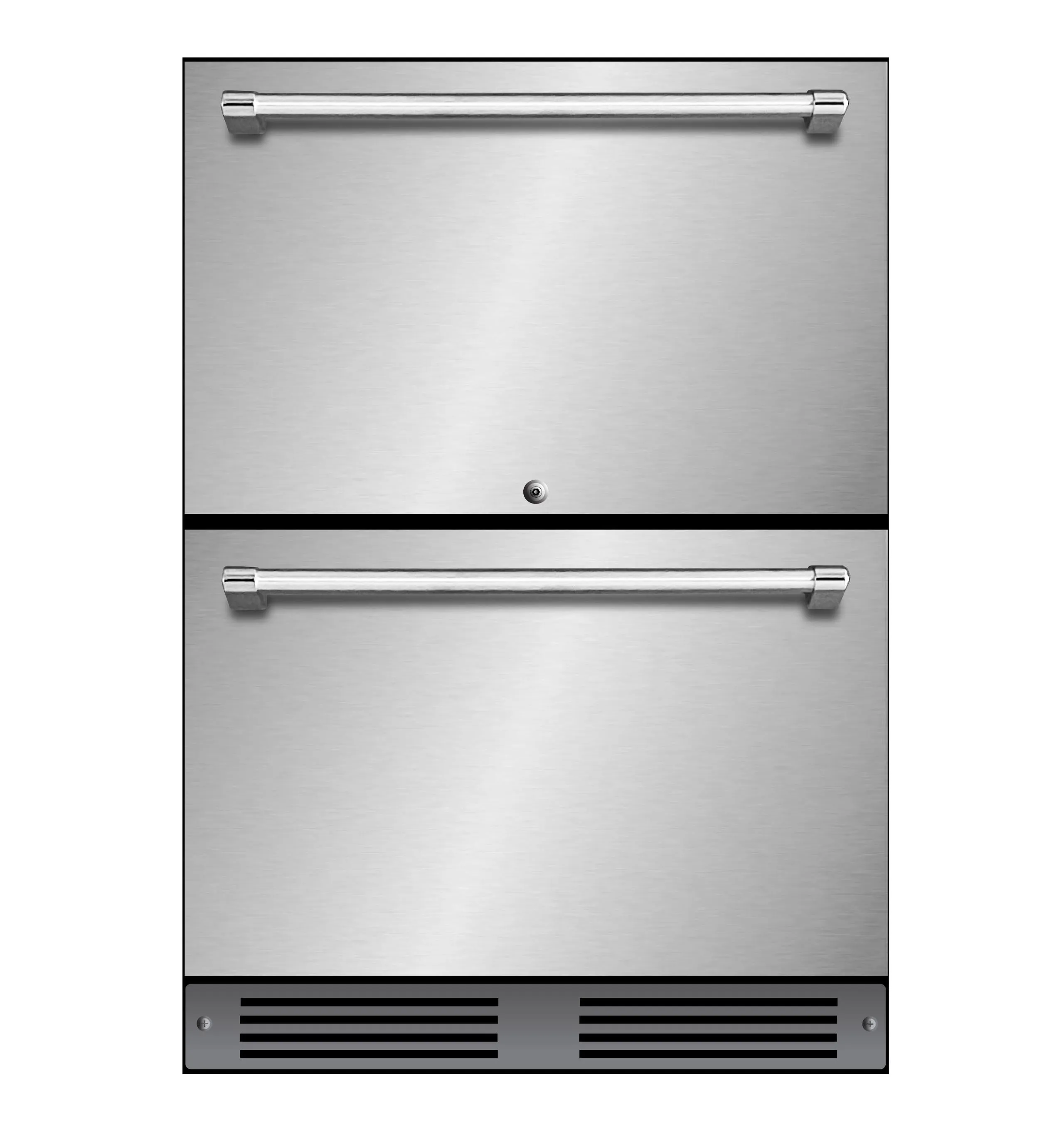 Xo Appliance XOU24ORDS Outdoor Refrigerated Drawers 24 Solid Ss Drawer Front