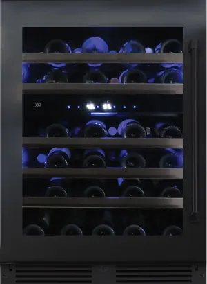 Xo Appliance XOU24WDZGBSL Dual Zone Wine 24 Black Stainless Lh
