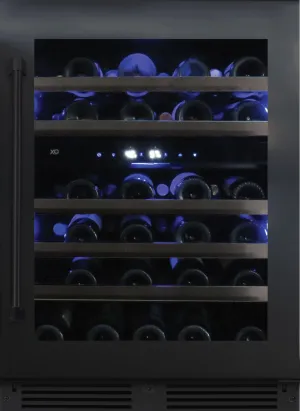 Xo Appliance XOU24WDZGBSR Dual Zone Wine 24 Black Stainless Rh