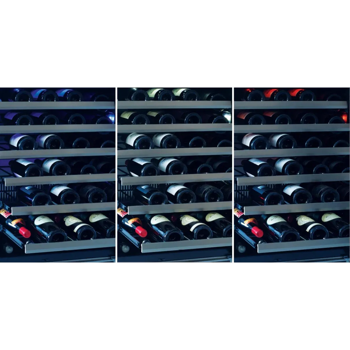 Xo Appliance XOU24WDZGBSR Dual Zone Wine 24 Black Stainless Rh