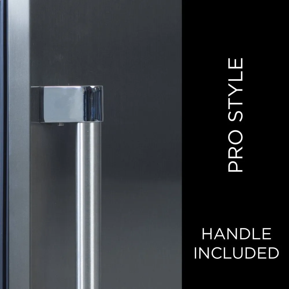 Xo Appliance XOU24WDZGSR 24In Wine Cellar 2 Zone Ss Glass Rh