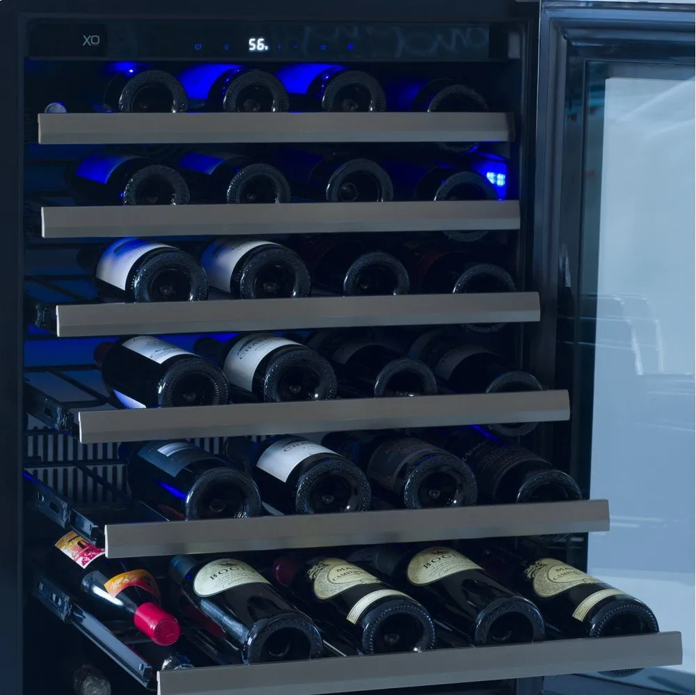 Xo Appliance XOU24WGSR 24In Wine Cellar 1 Zone Ss Glass Rh