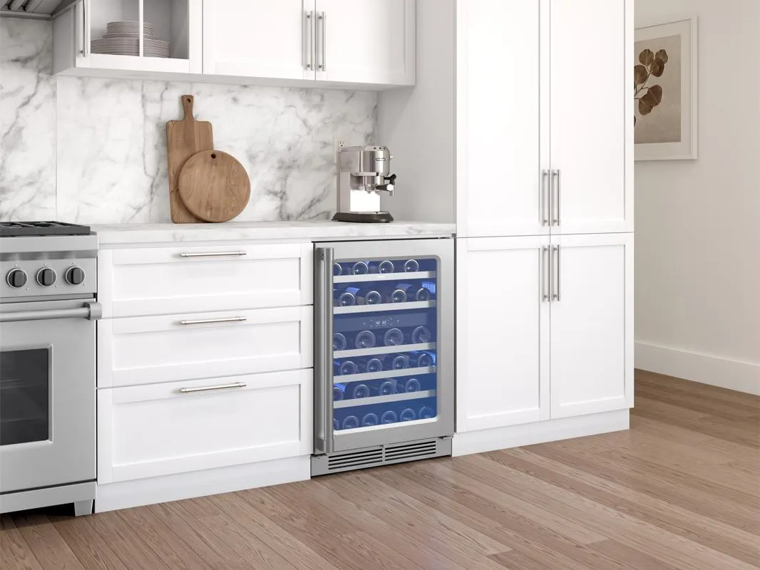 Zephyr PRPW24C02AG 24 Pro Dual Zone Wine Cooler