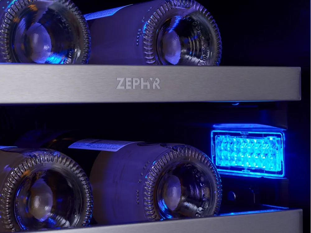 Zephyr PRW15C01BG 15 Single Zone Wine Cooler