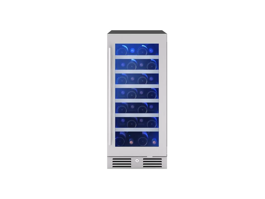 Zephyr PRW15C01CG 15 Single Zone Wine Cooler
