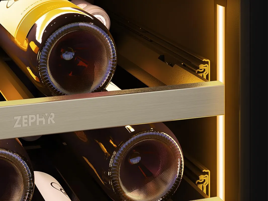 Zephyr PRW15C01CG 15 Single Zone Wine Cooler