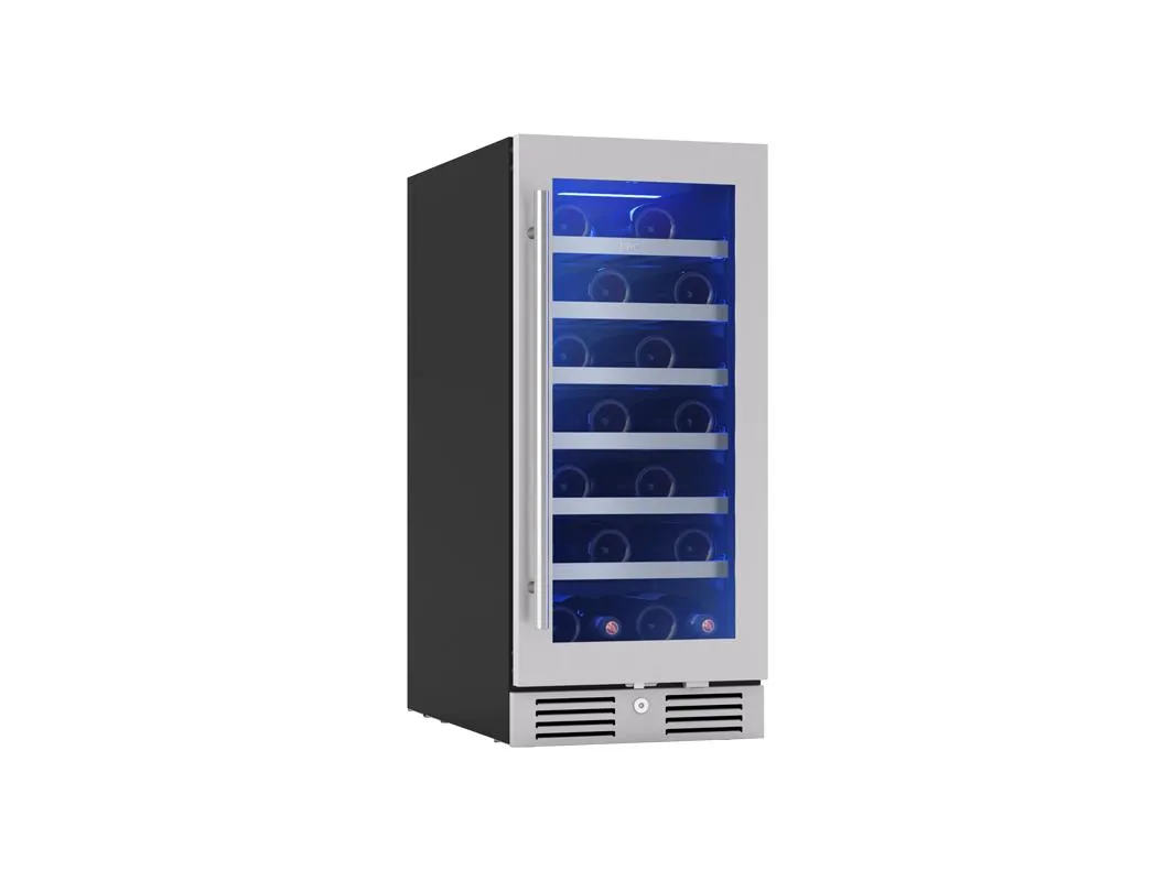 Zephyr PRW15C01CG 15 Single Zone Wine Cooler