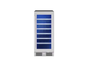 Zephyr PRW15C01CG 15 Single Zone Wine Cooler
