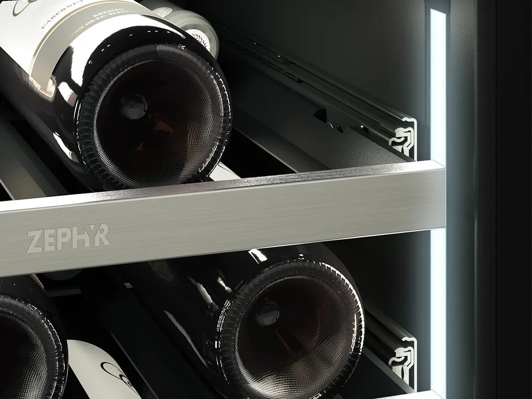 Zephyr PRW15C01CG 15 Single Zone Wine Cooler