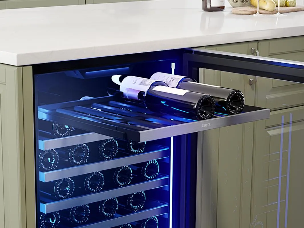 Zephyr PRW24C01CG 24 Single Zone Wine Cooler