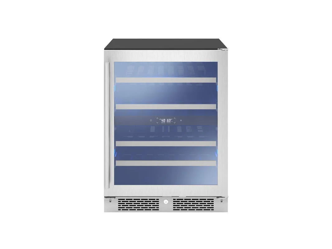 Zephyr PRW24C02AGADA 24 Ada Dual Zone Wine Cooler