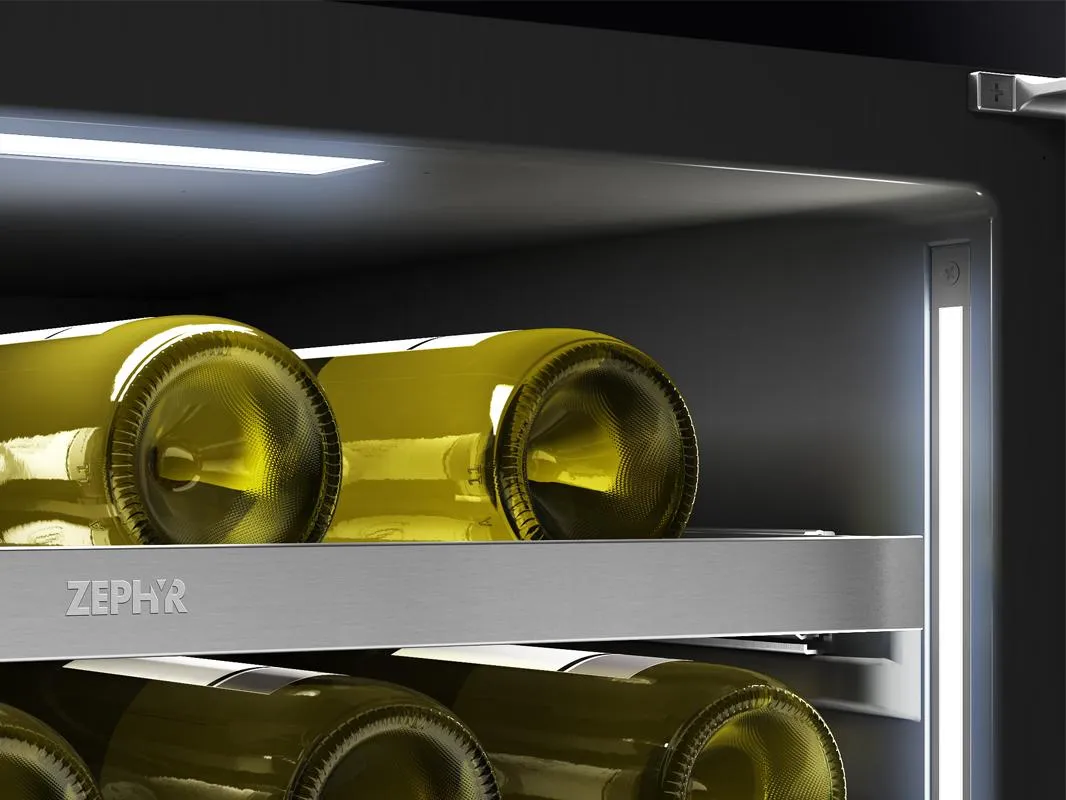 Zephyr PRW24C02CG 24 Dual Zone Wine Cooler