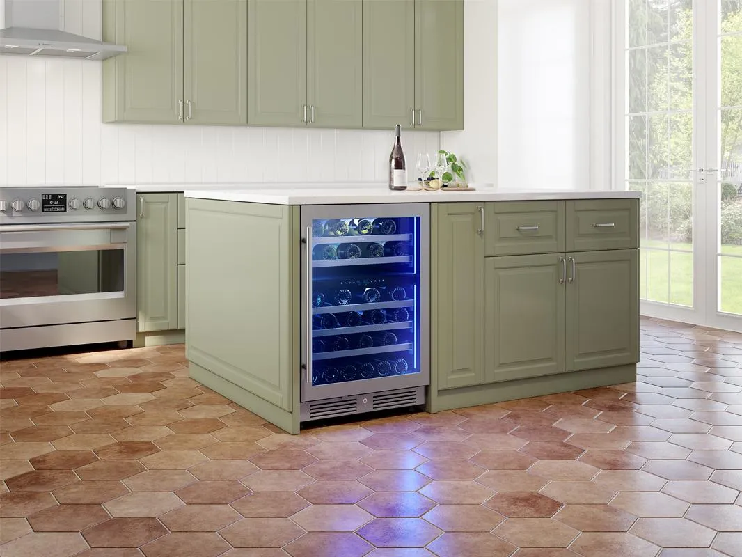 Zephyr PRW24C02CG 24 Dual Zone Wine Cooler