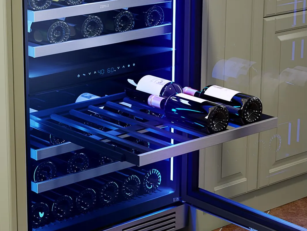 Zephyr PRW24C02CG 24 Dual Zone Wine Cooler