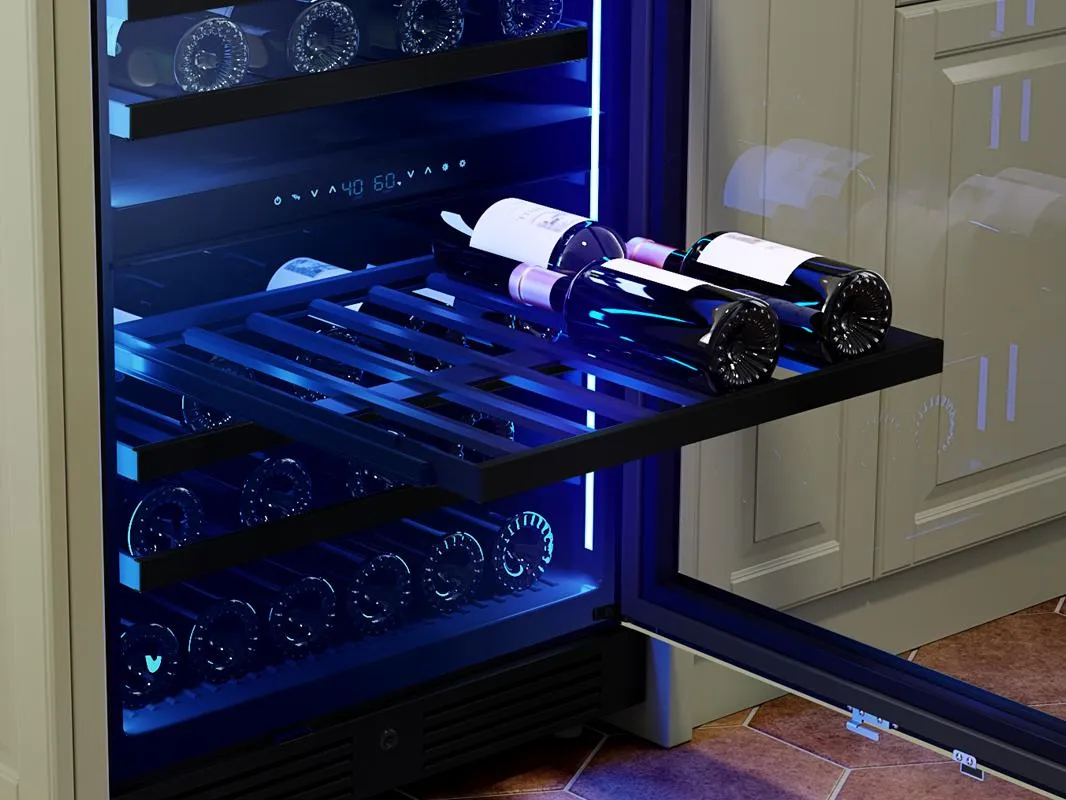 Zephyr PRW24C02CPG 24 Panel Ready Dual Zone Wine Cooler