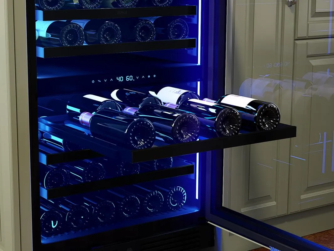 Zephyr PRW24C02CPG 24 Panel Ready Dual Zone Wine Cooler